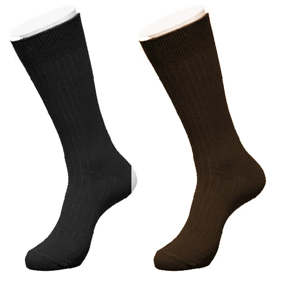 12 Pairs Knocker Mens Dress Socks Multi Color Size 10-13 Fashion Casual Lot New