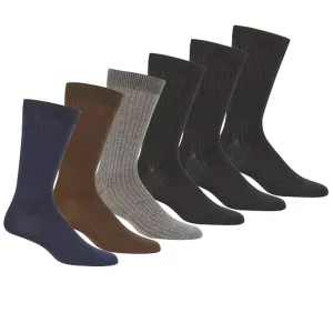 12 Pairs Knocker Mens Dress Socks Multi Color Size 10-13 Fashion Casual Lot New