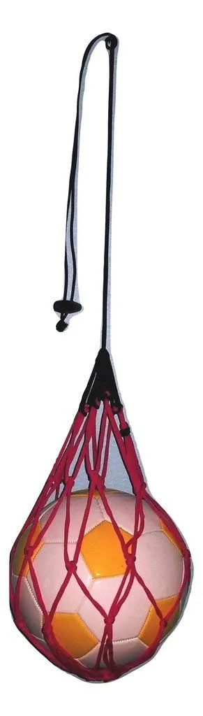 5 Soccer Ball Bungee Elastic Juggling Skill Training Net Handle