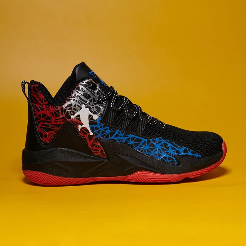 Autumn Winter High Top Men Basketball Unisex Mesh Sneakers Women Sports Shoes Kids Gym Training Athletic Ankle Boots