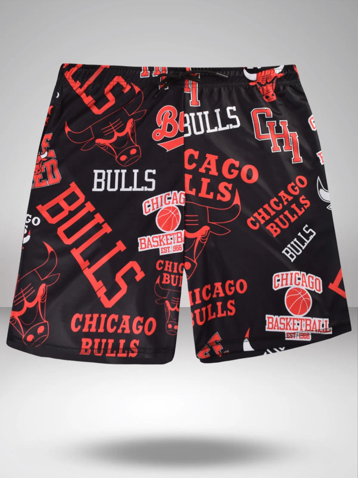 Chicago Bulls: Logo Mash Basketball Shorts