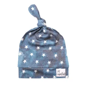 Copper Pearl Top Knot Hat Patriot