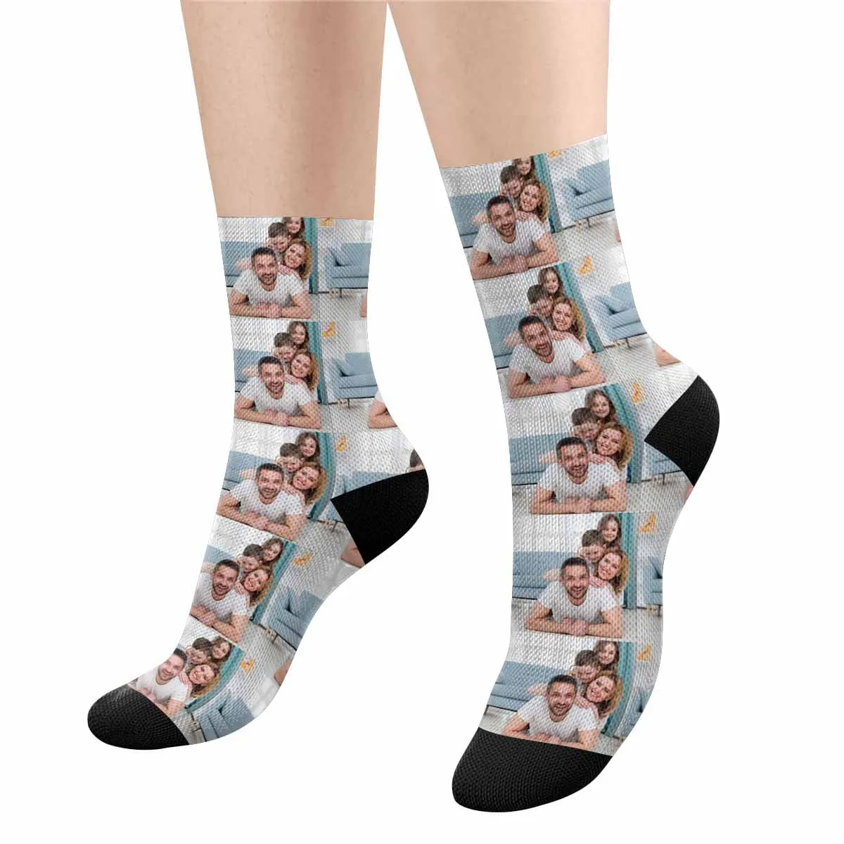 Custom Photo Family Socks