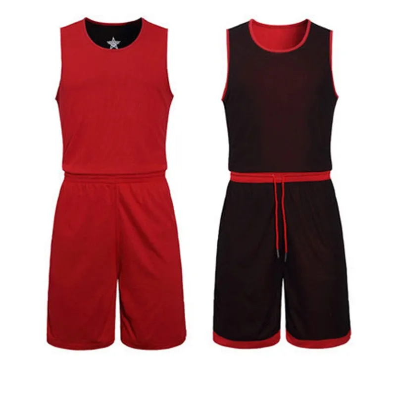 Custom Uniforms Men Ladies Kids Reversible shirts shorts suit Sports clothes Double-side Sportswear basketball jerseys Set