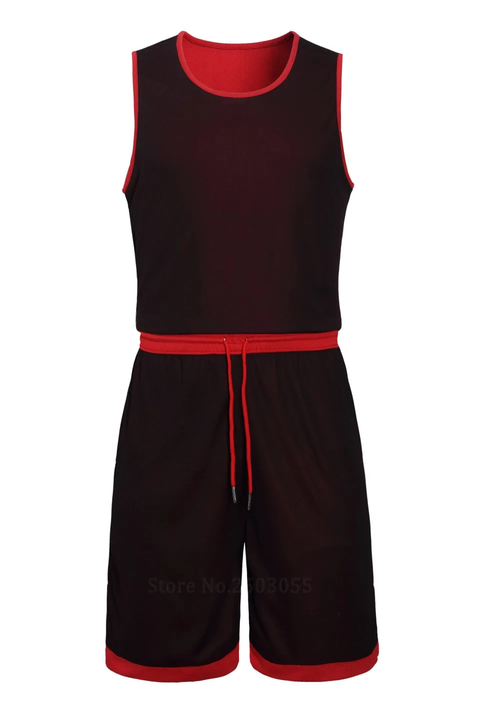 Custom Uniforms Men Ladies Kids Reversible shirts shorts suit Sports clothes Double-side Sportswear basketball jerseys Set