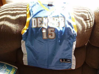DENVER NUGGETS CARMELO ANTHONY REEBOK  BASKETBALL JERSEY SIZE MED YOUTH