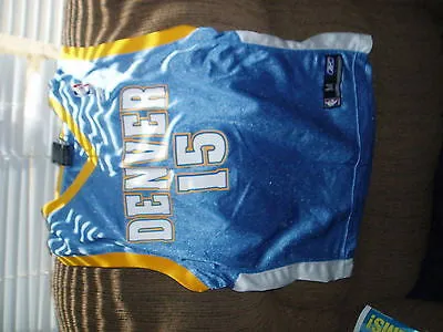 DENVER NUGGETS CARMELO ANTHONY REEBOK  BASKETBALL JERSEY SIZE MED YOUTH