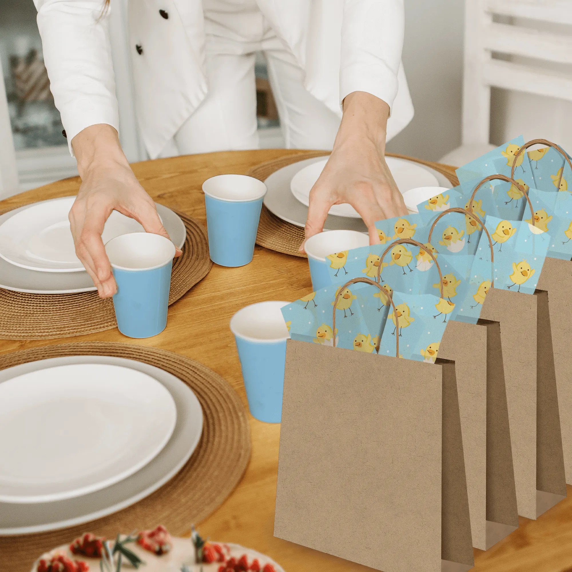 Easter Chicks Tissue Paper