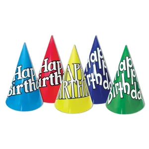 Happy Birthday Party Cone Hat