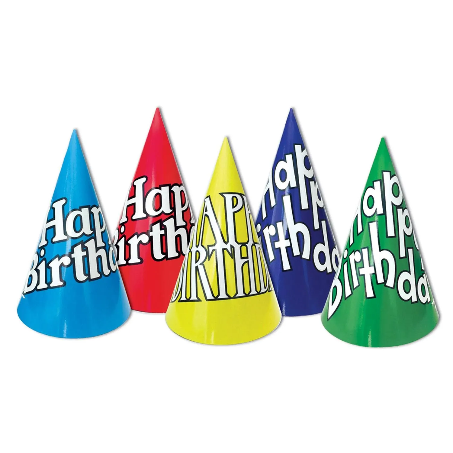 Happy Birthday Party Cone Hat