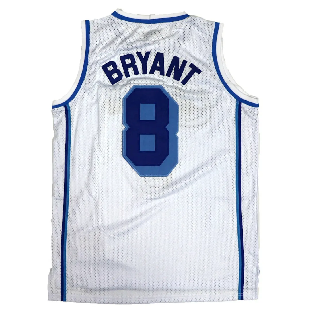 Kobe Bryant Crenshaw Basketball Jersey-White