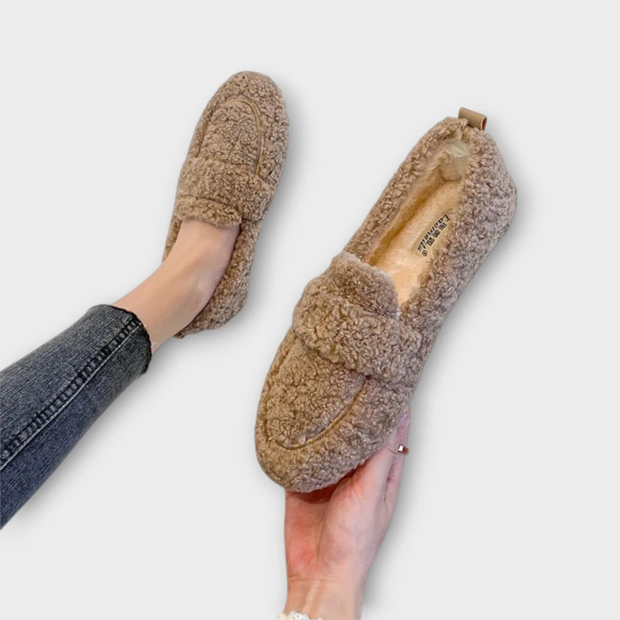 Nala Plush Flat Shoes