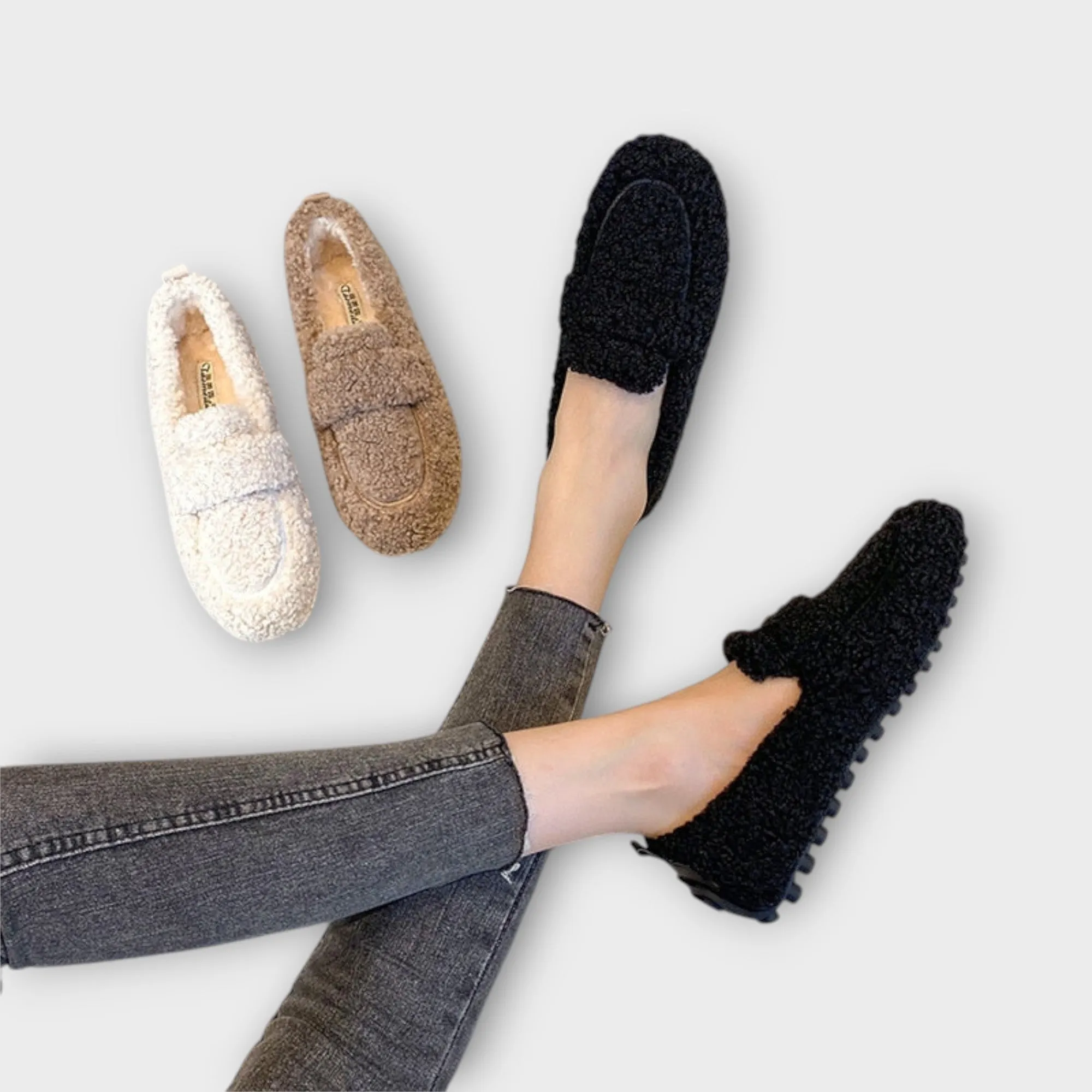 Nala Plush Flat Shoes