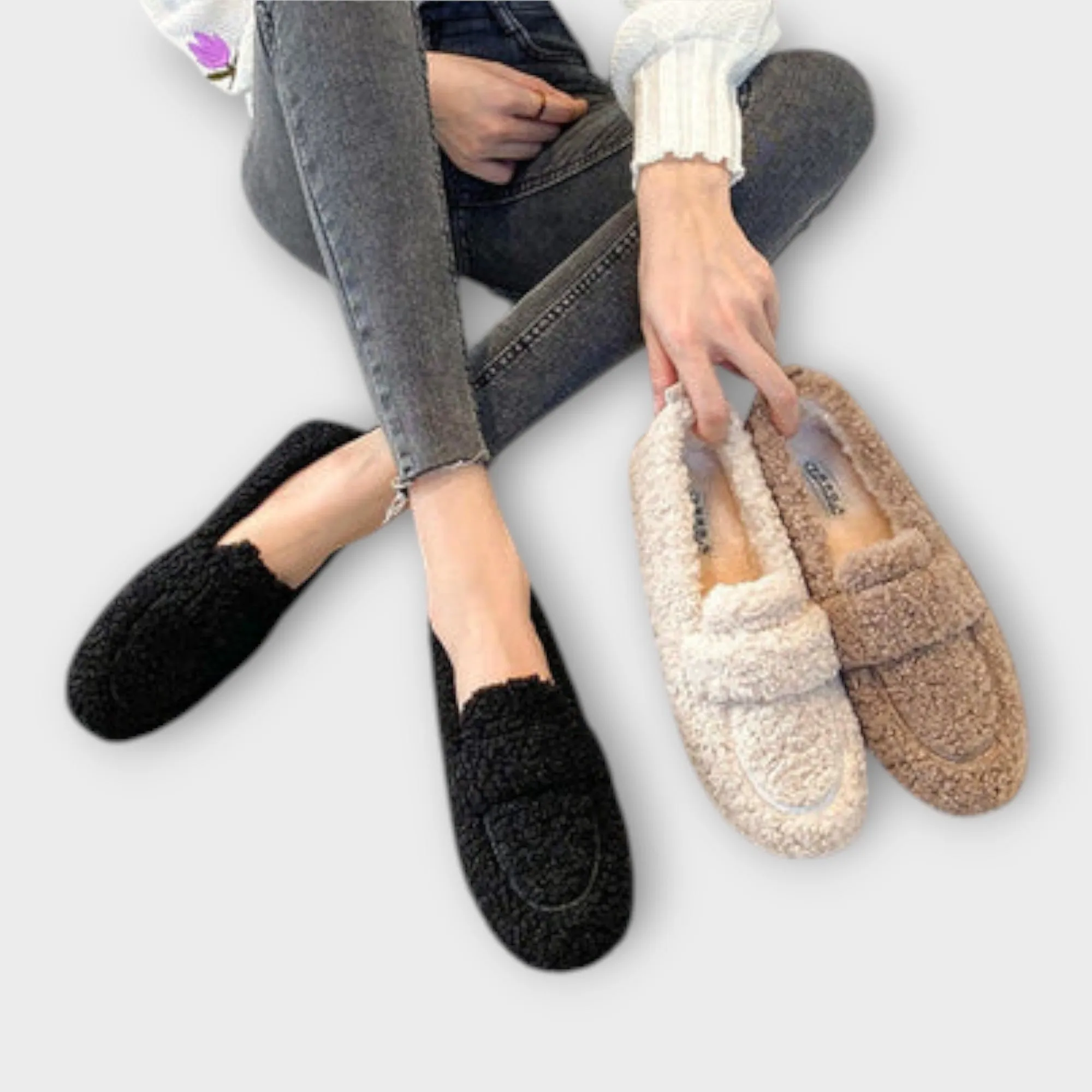 Nala Plush Flat Shoes