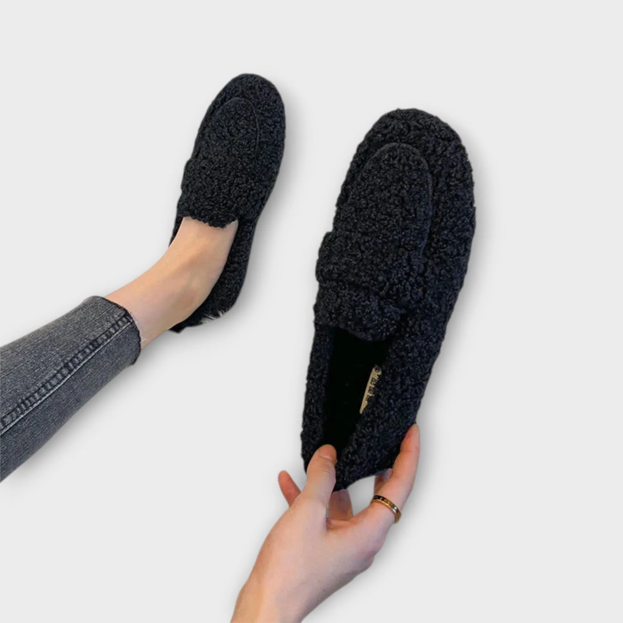 Nala Plush Flat Shoes