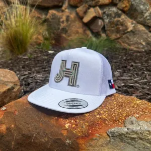 NEW 2023 Jobes Hats ALL White Aztec Cream Outline