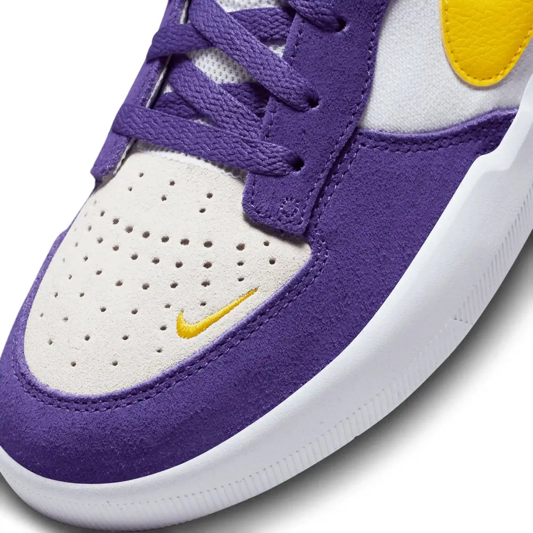 NIKE SB FORCE 58 - COURT PURPLE/AMARILLO-WHITE