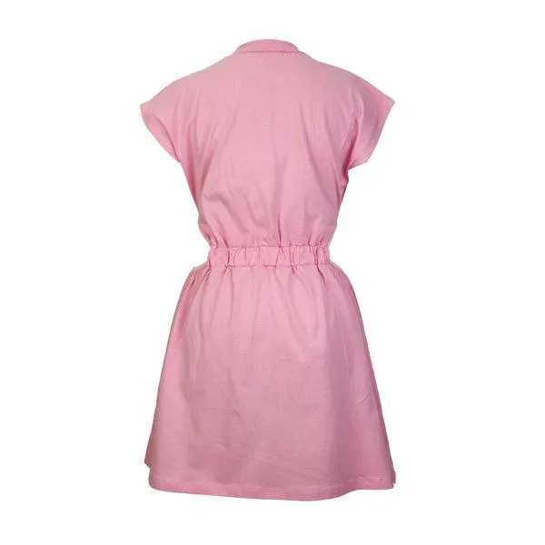 PINK PLAIN DRESS FOR GIRLS