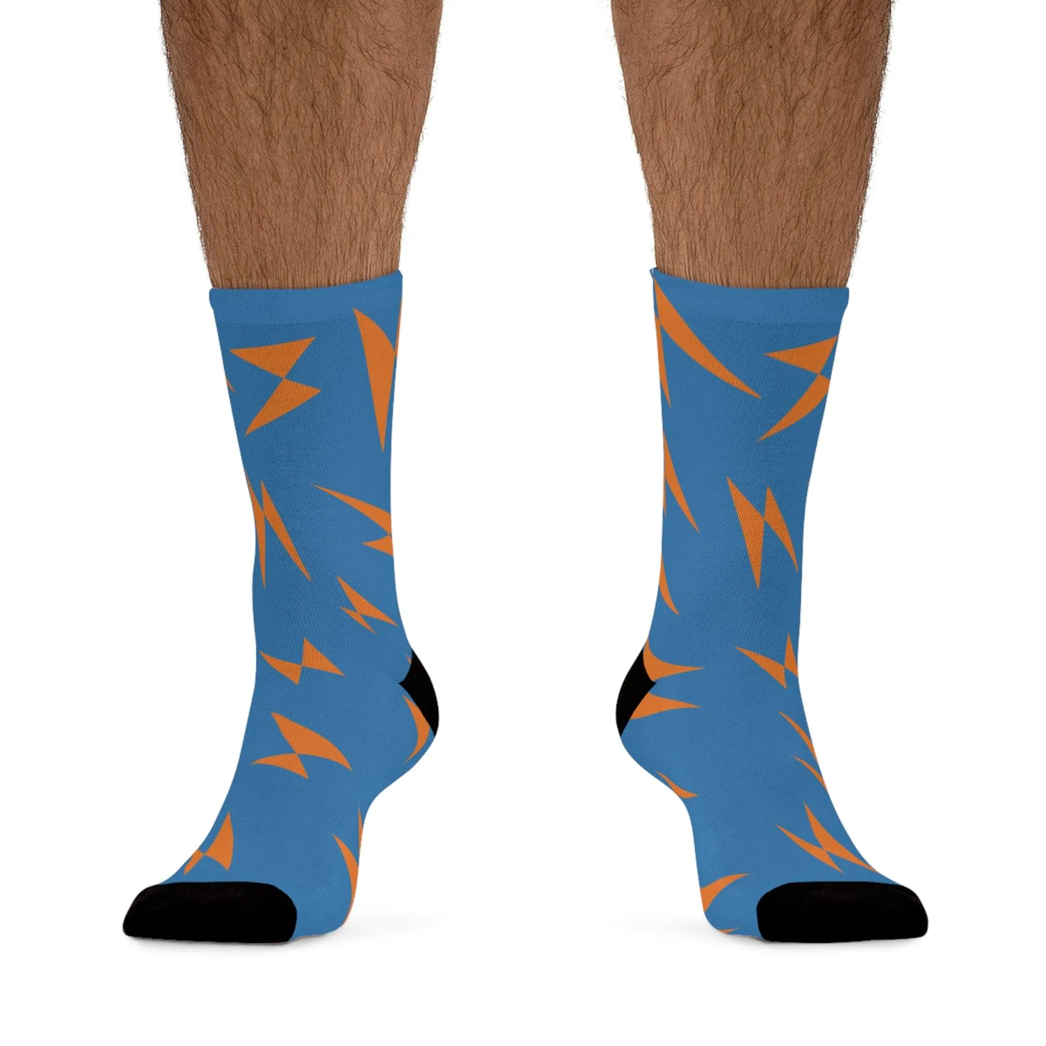 Weirdtoe Pattern Blue/Orange